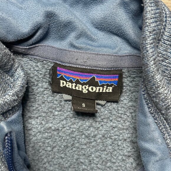 Patagonia Men's Better Sweater 1/4-Zip Fleece - Light Blue - Picture 5 of 7